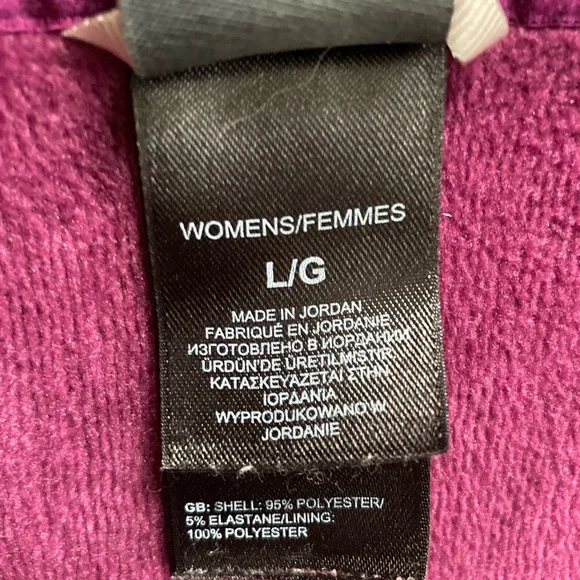 North Face Purple Full-Zip Jacket - Picture 8 of 9